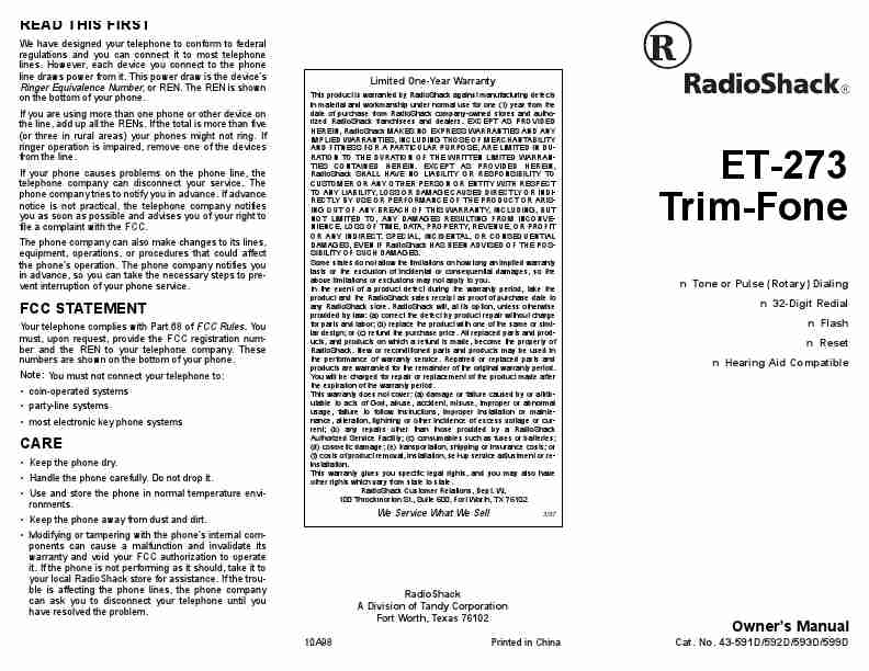 Radio Shack Telephone ET-273-page_pdf